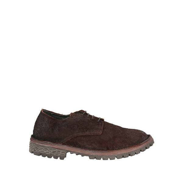 【貨物輸送無料】 モマ メンズ 御召しものシューズ シューズ Lace-up shoes Brown