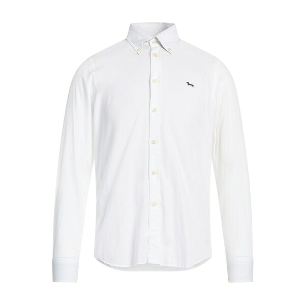 【送料無料】 ハーモント & ブレイン メンズ シャツ トップス Shirts White｜asty