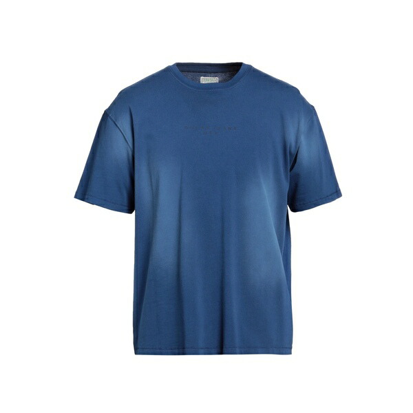 【貨物輸送無料】 ゲス メンズ プルオーバー トップス T-shirts Blue