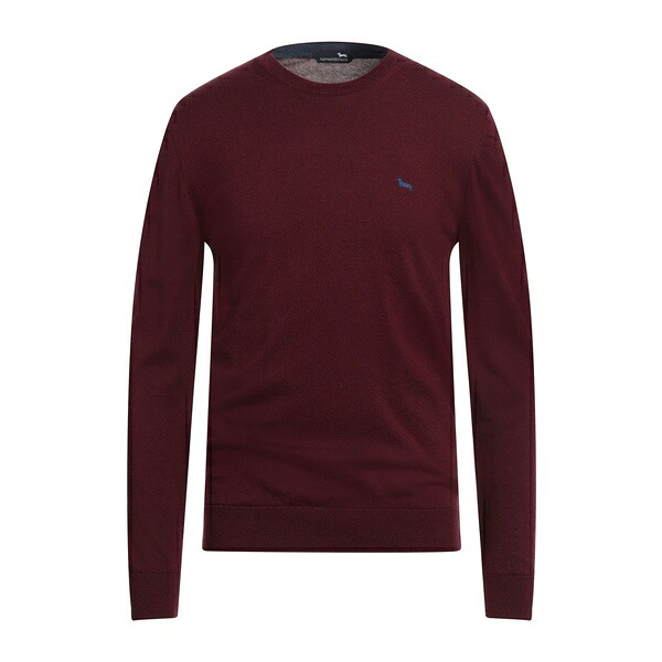 【貨物輸送無料】 ハーモント \u0026 知恵袋 メンズ 編み物\u0026プルオーバー アウター Sweaters Red