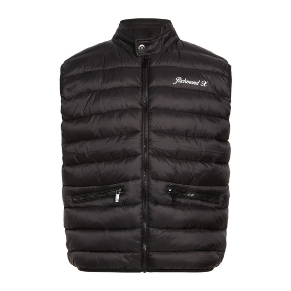 【貨物輸送無料】 ジョン バージニアの州都 メンズ 上衣＆上衣 アウター Vests Black