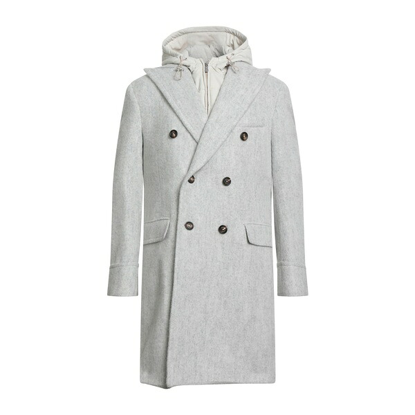 【送料無料】 イレブンティ メンズ ジャケット&ブルゾン アウター Coats Grey|asty