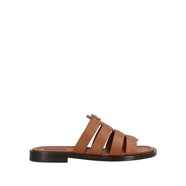 【貨物輸送無料】 ロベルトカヴァリ メンズ サンダル シューズ Sandals Brown