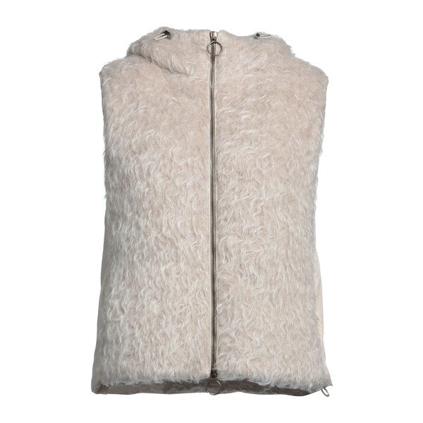 【送料無料】 イレブンティ レディース ジャケット＆ブルゾン アウター Puffers Beige｜asty