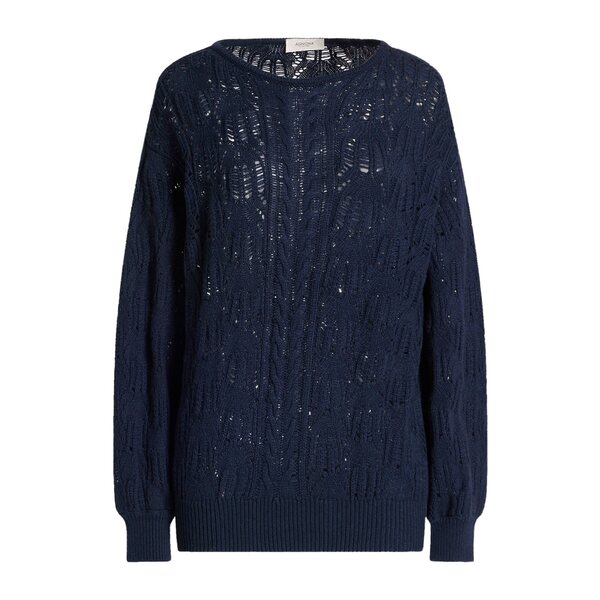 【貨物輸送無料】 アグノラ レディース 編み物\u0026スウェーター アウター Sweaters Blue