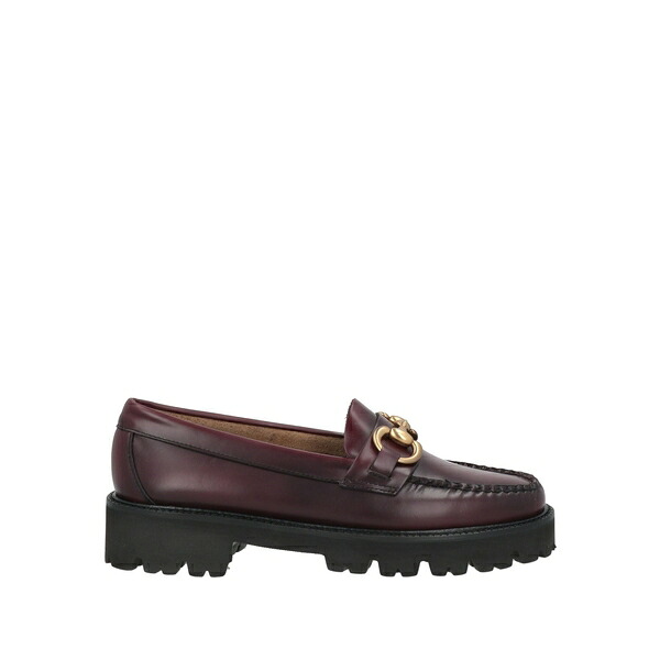 【送料無料】 ジー.エイチ. バス & コー レディース スリッポン・ローファー シューズ Loafers Purple|asty