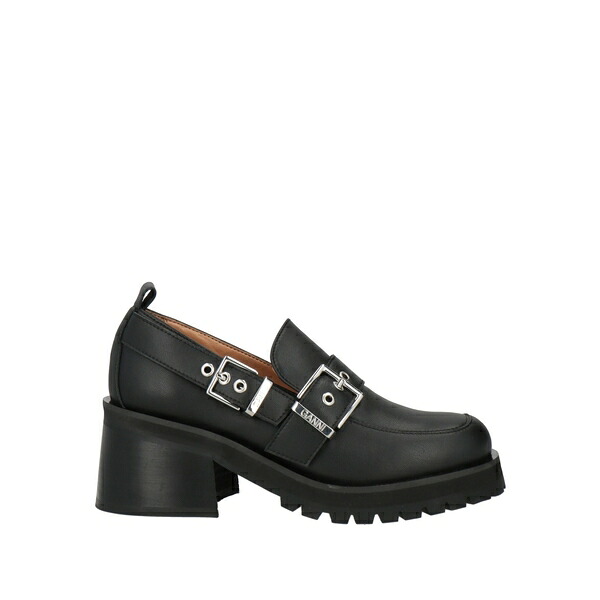 【貨物輸送無料】 ガニー レディース スリッポン・ローファー シューズ Loafers Black