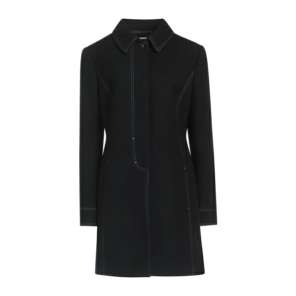 【貨物輸送無料】 モスキーノ レディース 上衣＆上衣 アウター Coats Black