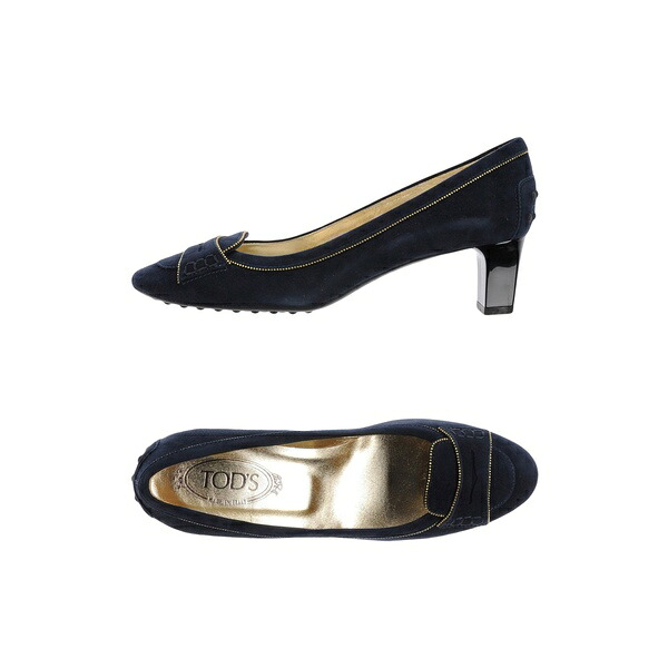 【貨物輸送無料】 トッズ レディース スリッポン・ローファー シューズ Loafers Blue
