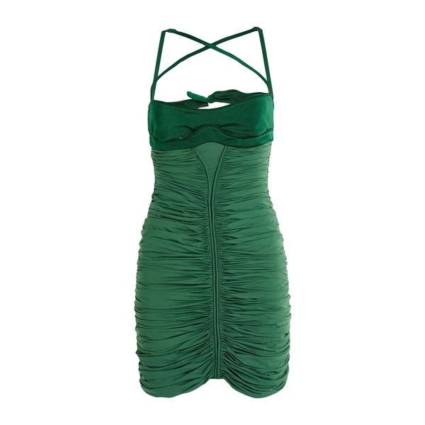 【貨物輸送無料】 マグラー レディース 衣裳 トップス Mini dresses Green