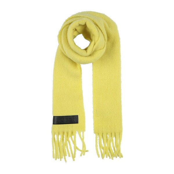 【貨物輸送無料】 マックイーン レディース えり巻き・袈裟・えり巻き 付属物 Scarves Yellow
