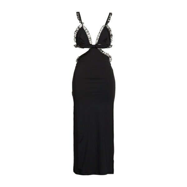 【貨物輸送無料】 ジャンバティスタ ヴァリ レディース 衣裳 トップス Maxi dresses Black