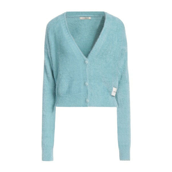 【貨物輸送無料】 ヒノミネイト レディース ジレー アウター Cardigans Azure