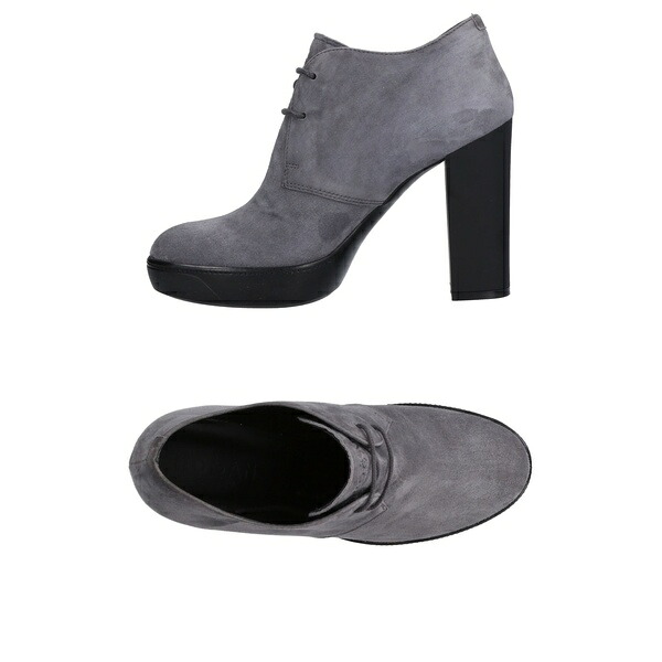 【貨物輸送無料】 ホー火器 レディース オックスフォード シューズ Lace-up shoes Grey