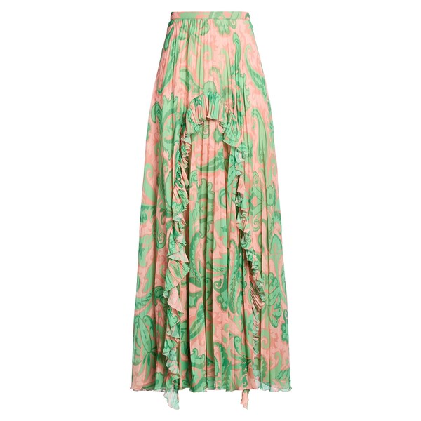 【貨物輸送無料】 エトロ レディース スコート ボトムス Maxi skirts Green