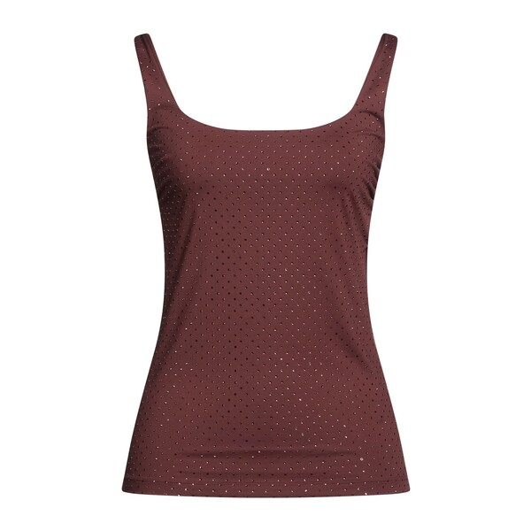 【貨物輸送無料】 フィジコ レディース プルオーバー トップス Tops Brown