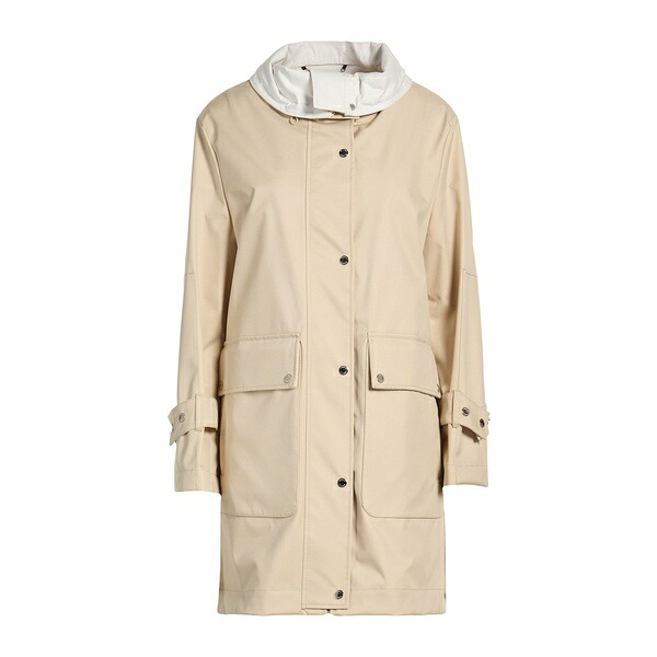 【送料無料】 ムーレー レディース ジャケット&ブルゾン アウター Overcoats & Trench Coats Beige|asty