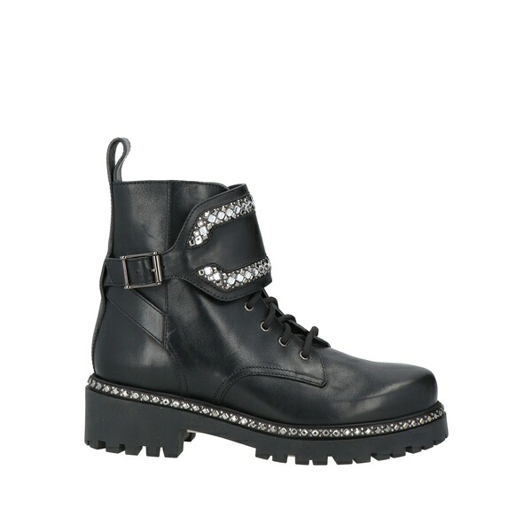 【送料無料】 ルネ カオヴィラ レディース ブーツ シューズ Ankle boots Black｜asty