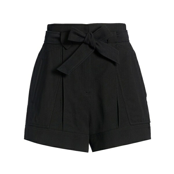 【送料無料】 イロ レディース カジュアルパンツ ボトムス Shorts \u0026 Bermuda Shorts Black