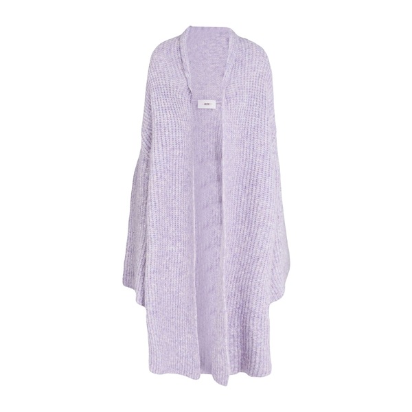 【貨物輸送無料】 ソロトレ レディース ジレー アウター Cardigans Purple