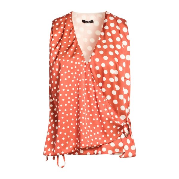 【送料無料】 ハニタ レディース Tシャツ トップス Tops Orange｜asty