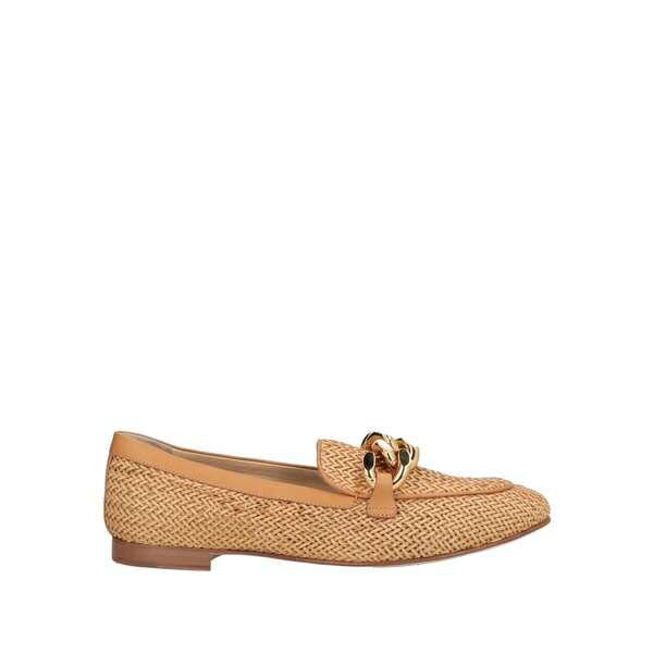 【貨物輸送無料】 カサディ レディース スリッポン・ローファー シューズ Loafers Beige