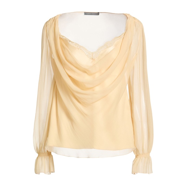 【送料無料】 アルベルタ フェレッティ レディース Tシャツ トップス Tops Beige｜asty