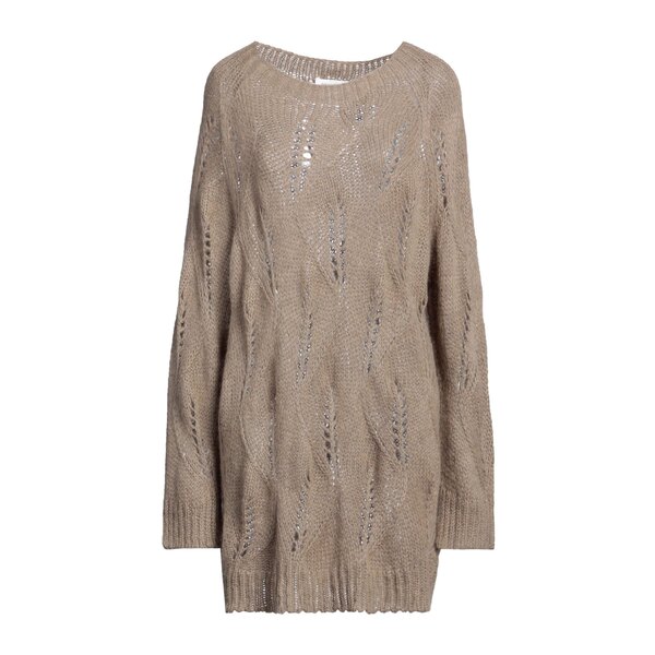 【貨物輸送無料】 ファビアナ フィリッピ レディース 編み物\u0026スウェーター アウター Sweaters Brown