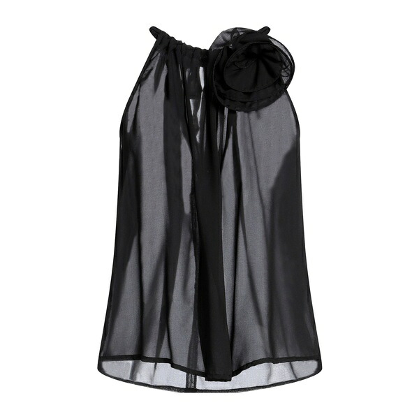 【送料無料】 スオリ レディース Tシャツ トップス Tops Black｜asty
