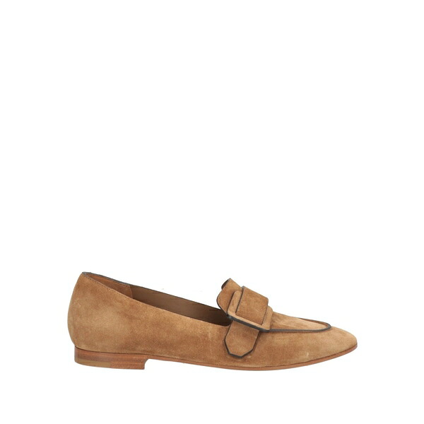 【貨物輸送無料】 デル カルロ レディース スリッポン・ローファー シューズ Loafers Beige