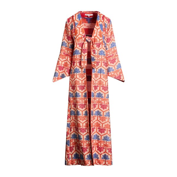 【貨物輸送無料】 コナー \u0026 一時停止 レディース 上衣＆上衣 アウター Overcoats \u0026 Trench Coats Orange コート・ジャケット-レディースファッション