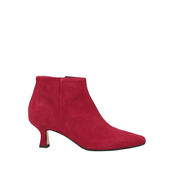 【貨物輸送無料】 アンナ・エフ レディース ブーツ シューズ Ankle boots Red