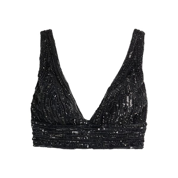 【貨物輸送無料】 エリザベスフランキ レディース ティーシャツ トップス Tops Black