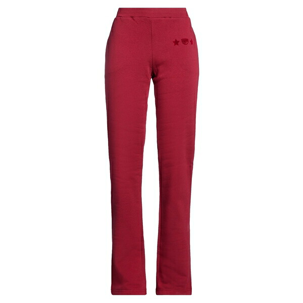 【貨物輸送無料】 シアラフェラーニ レディース 心地好いズボン下 ボトムス Pants Red