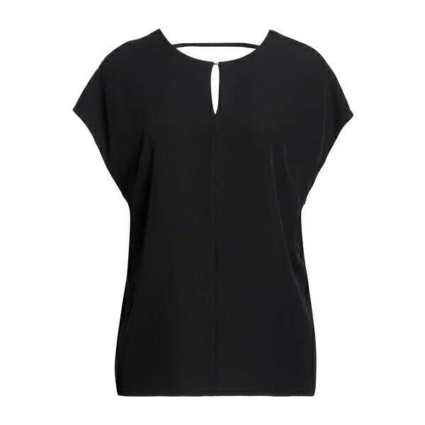 【貨物輸送無料】 メイメイジェイ レディース ティーシャツ トップス Tops Black レディースファッション-トップス