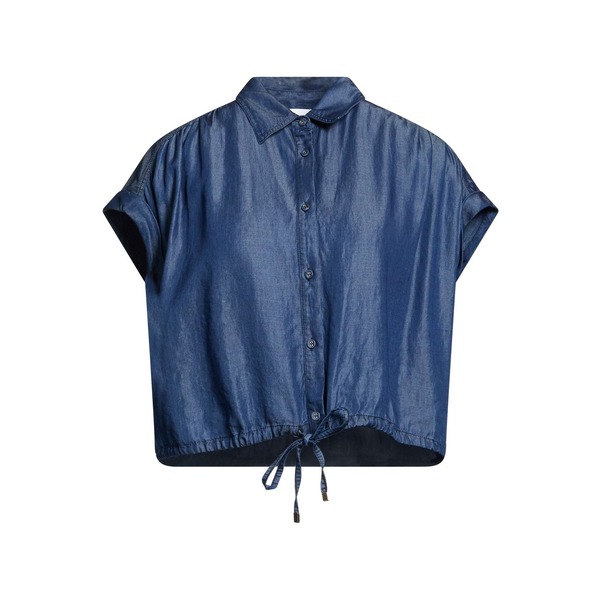 【送料無料】 クリップス レディース シャツ トップス Denim shirts Blue|asty