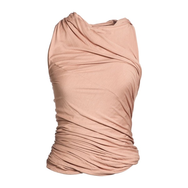 【送料無料】 リックオウエンス レディース Tシャツ トップス Tops Pink|asty