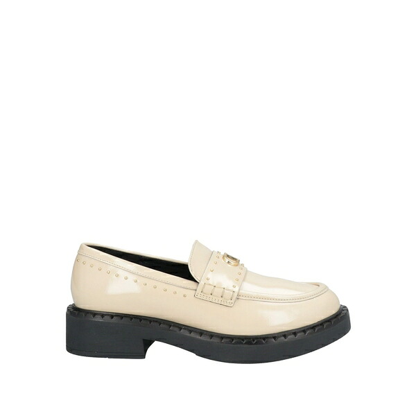 【貨物輸送無料】 ツイン書き割り レディース スリッポン・ローファー シューズ Loafers White