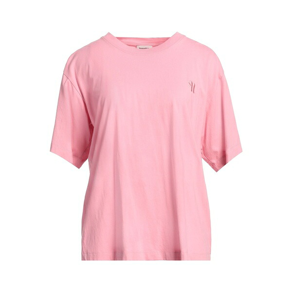 【貨物輸送無料】 ナヌーシュカ レディース プルオーバー トップス T-shirts Pink