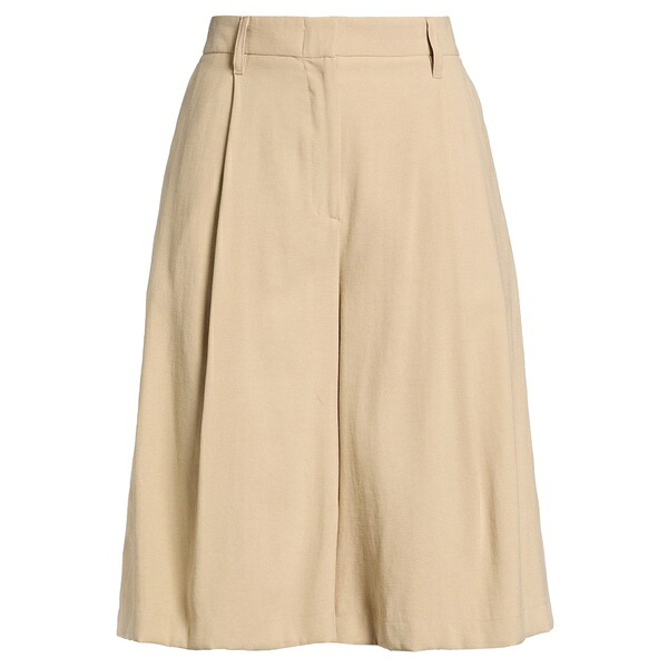 【貨物輸送無料】 エイト・ピーエム レディース 心地好いズボン下 ボトムス Shorts \u0026 Bermuda Shorts Beige