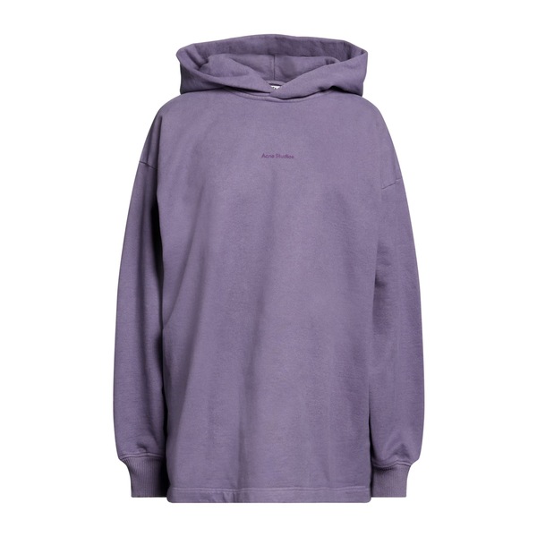 【貨物輸送無料】 アクネ ストゥディオズ レディース パーカー・スウェットシャツ アウター Sweatshirts Purple