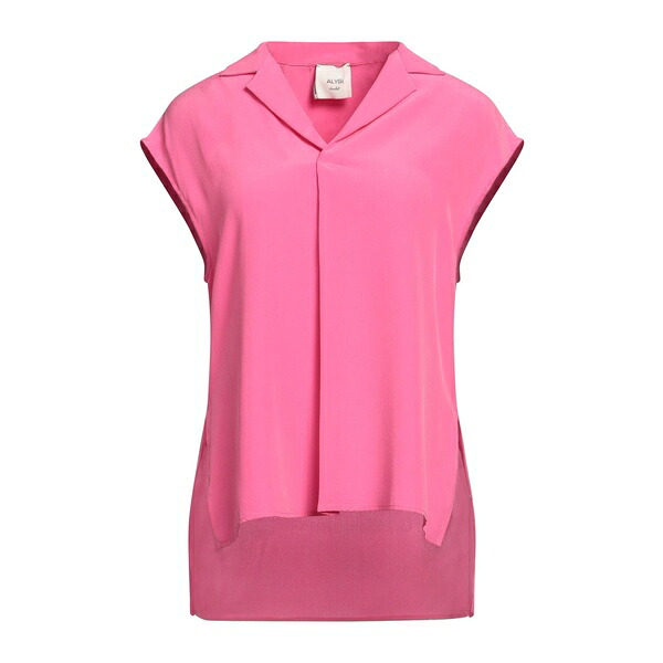 【送料無料】 アリジ レディース Tシャツ トップス Tops Pink｜asty