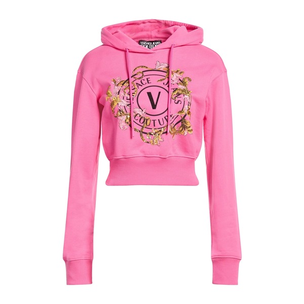 【貨物輸送無料】 呼びりん探し回る レディース パーカー・スウェットシャツ アウター Sweatshirts Pink