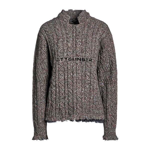 【貨物輸送無料】 オットリンガー レディース 編み物\u0026スウェーター アウター Sweaters Brown