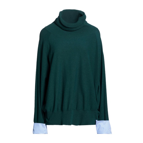【貨物輸送無料】 ジェジア レディース 編み物\u0026スウェーター アウター Turtlenecks Green