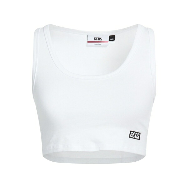 【送料無料】 ジーシーディーエス レディース Tシャツ トップス Tops White
