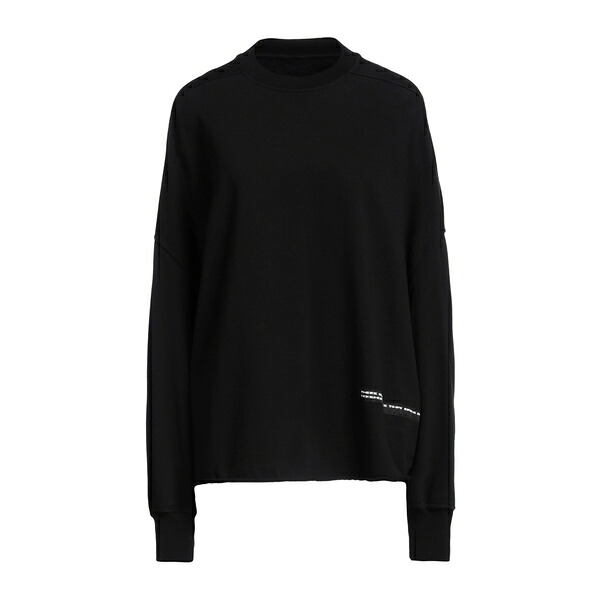 【貨物輸送無料】 リックオウエンス レディース パーカー・スウェットシャツ アウター Sweatshirts Black