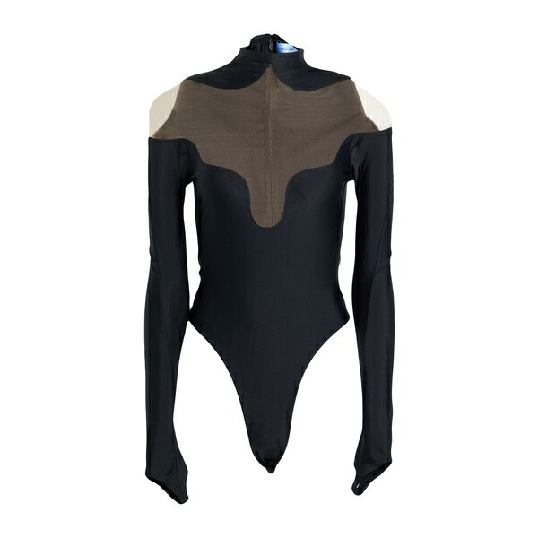 【貨物輸送無料】 マグラー レディース ティーシャツ トップス Bodysuits Black