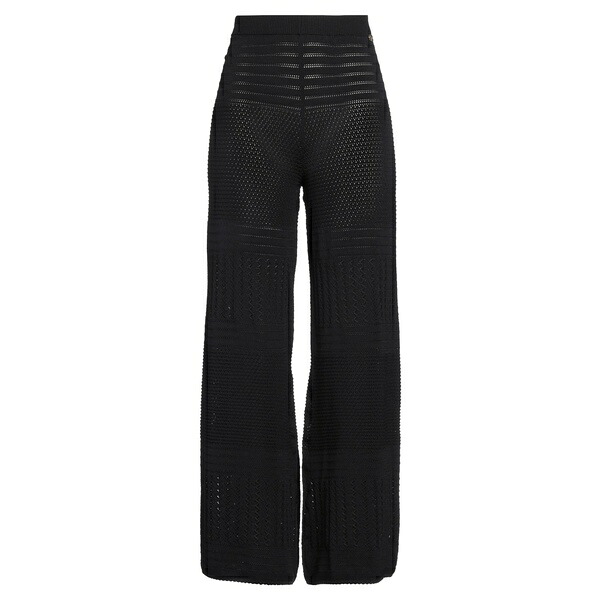 【貨物輸送無料】 ツイン仕掛ける レディース 心地好いズボン下 ボトムス Pants Black