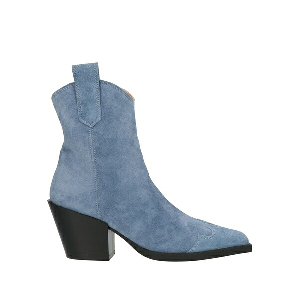 【貨物輸送無料】 コペンハーゲン 制作室 レディース ブーツ シューズ Ankle boots Blue